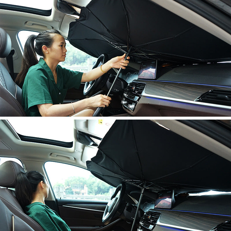 Foldable Sunshade Car Umbrella