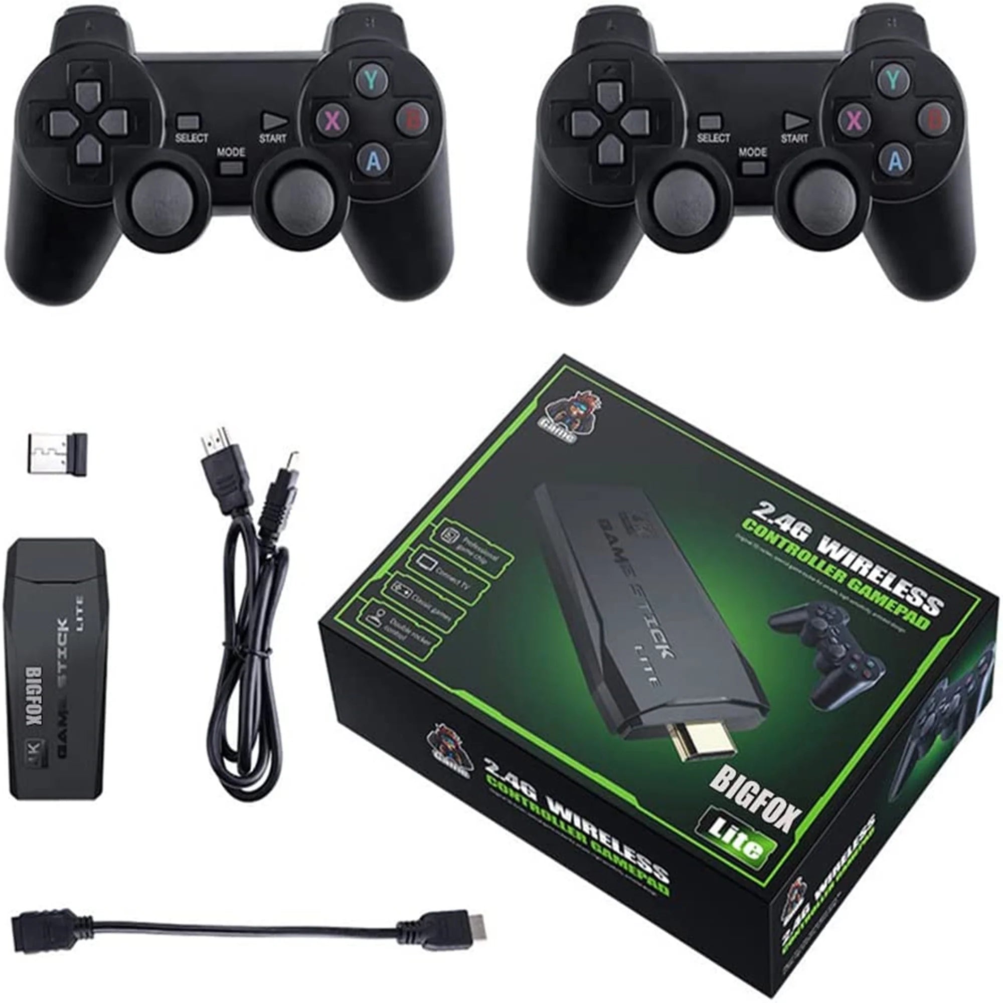 GAME STICK 4K (64 GB) - 10,000 RETRO GAME