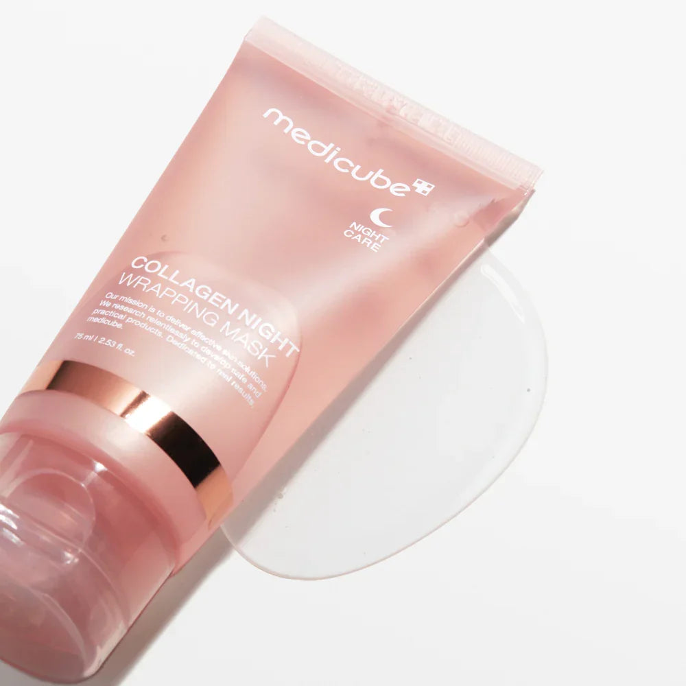 Collagen Night Wrapping Mask + Brush ماسك كولاجين ليلي مع فرشاة