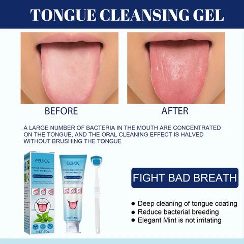 Tongue Cleaning Kit طقم تنظيف اللسان
