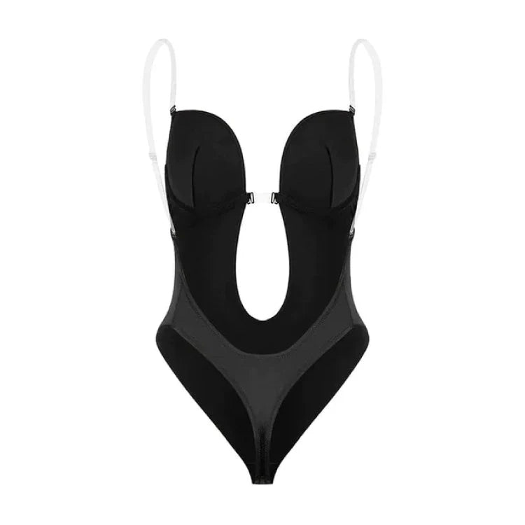 Backless Bra Shape Bodysuit