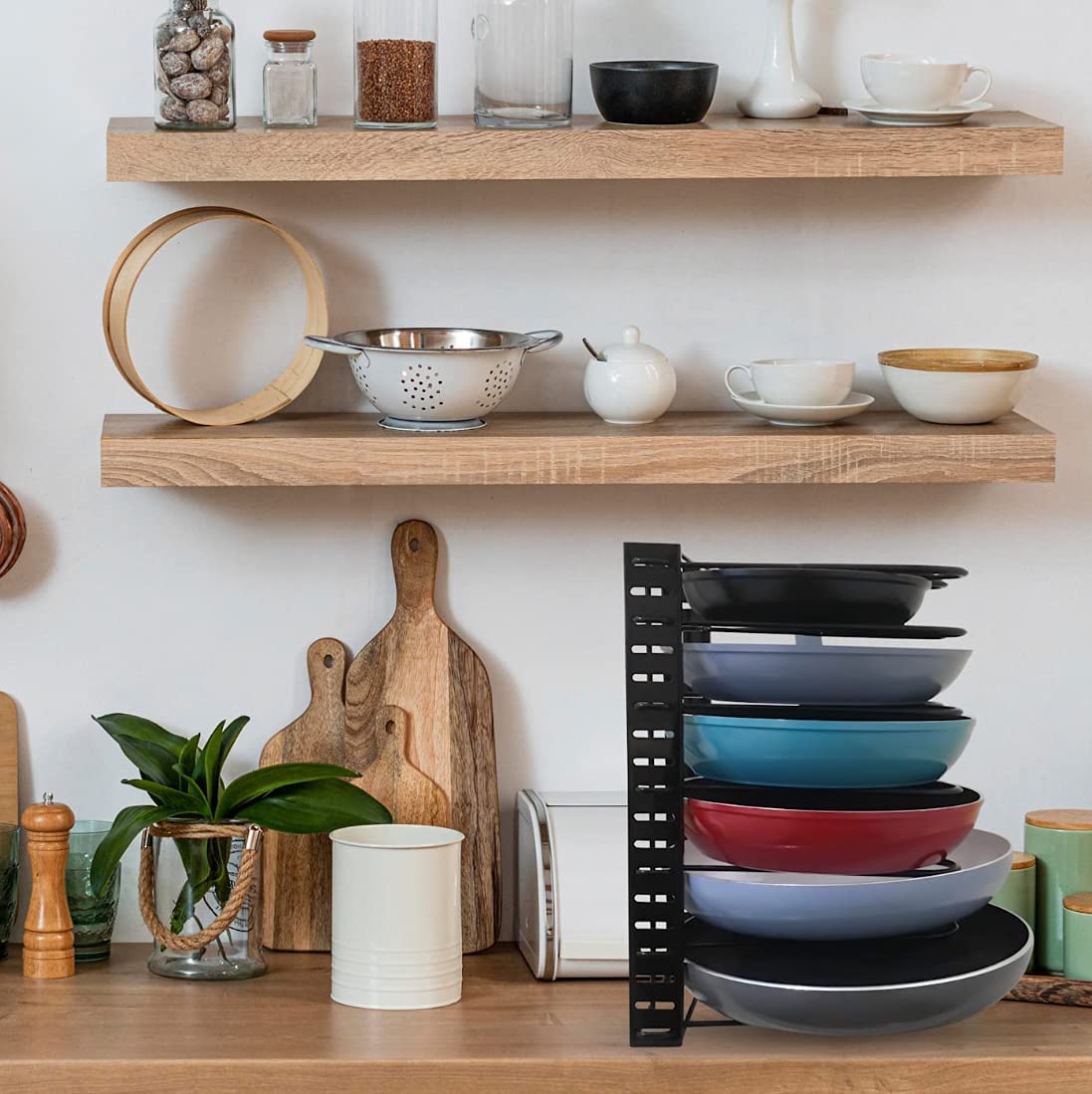Pot Rack Organizer رف تنظيم الأواني