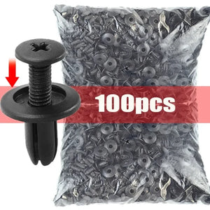 Car Plastic Push Rivets Clips مشابك بلاستيكية لتثبيت باب السيارة