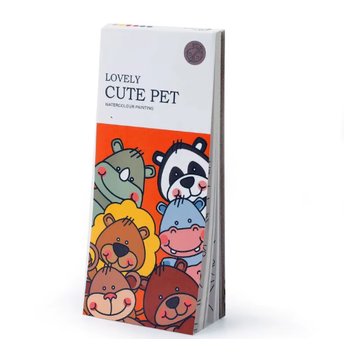 Pocket Watercolor Painting Book كتاب رسم بالألوان المائية الجيبي
