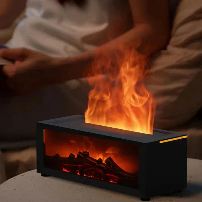 Fireplace Diffuser Flame Aroma Humidifier