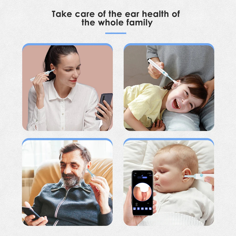 Intelligent Ear Wax Cleaner with 500MP Camera