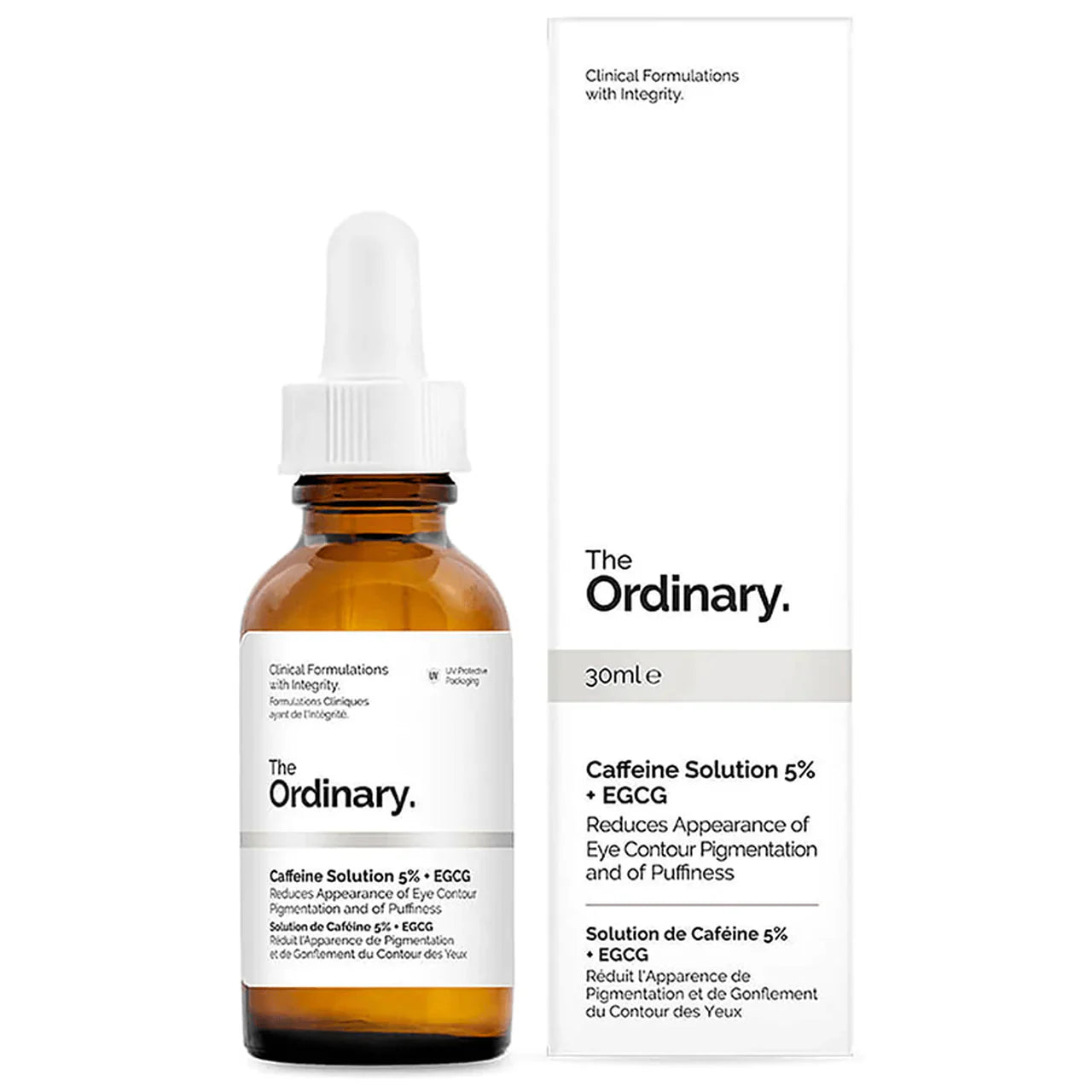 Caffeine Solution 5% + EGCG محلول الكافيين 5% لتقليل الهالات