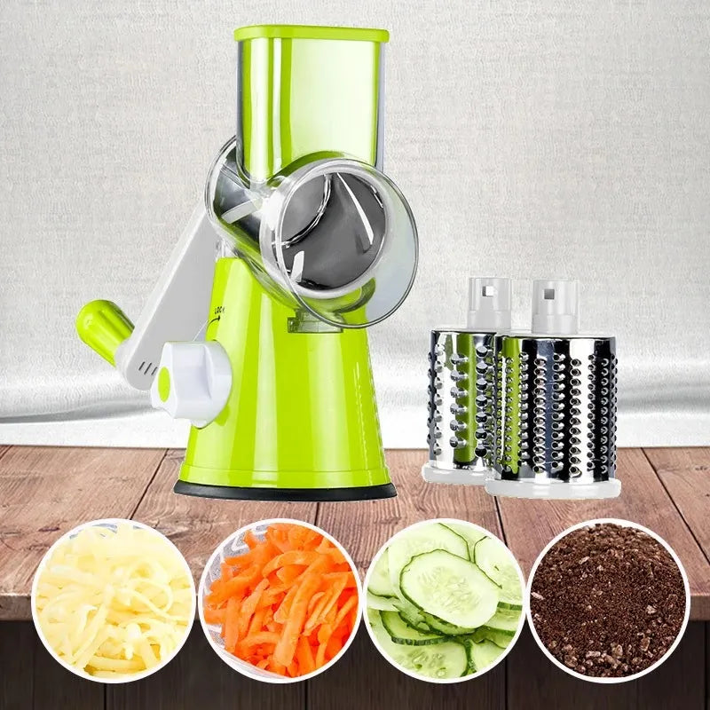 3 in 1 Rotary Vegetable Slicer