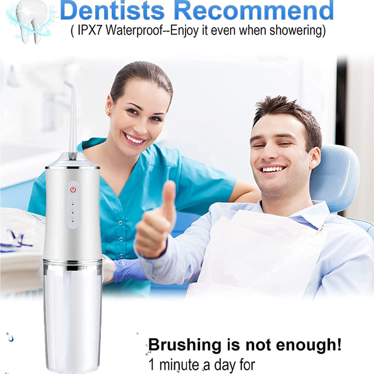 Water Dental Flosser Kit | 5-in-1 جهاز تنظيف الأسنان بالماء 5 في 1