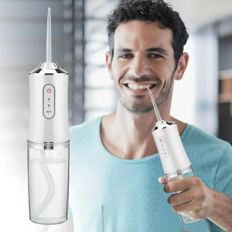 Water Dental Flosser Kit | 5-in-1 جهاز تنظيف الأسنان بالماء 5 في 1