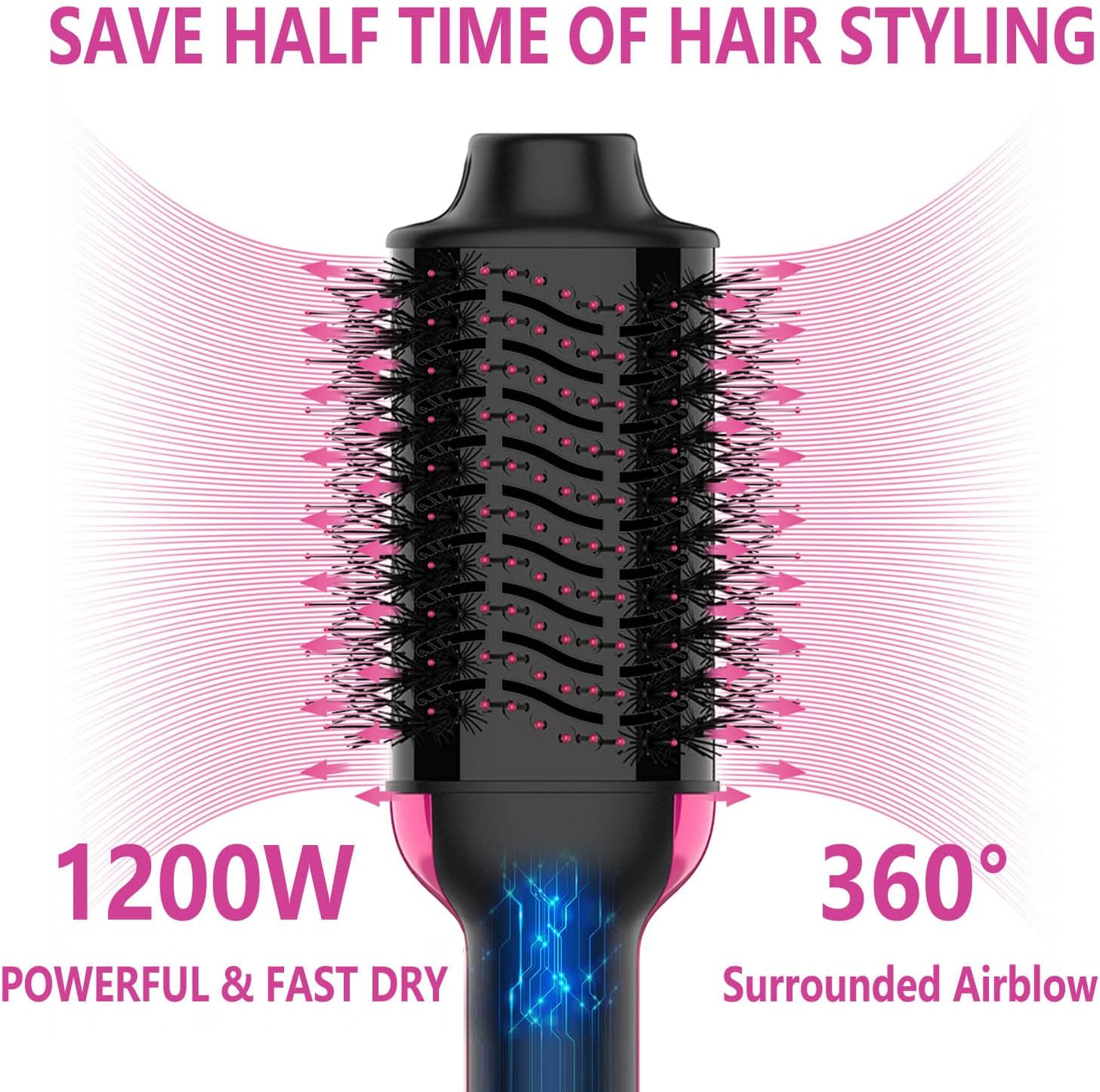 One-Step Hair Dryer & Volumizer | 4-in-1 مجفف ومكثف الشعر بخطوة واحدة | 4 في 1