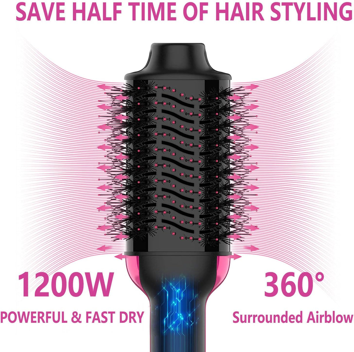 One-Step Hair Dryer & Volumizer | 4-in-1 مجفف ومكثف الشعر بخطوة واحدة | 4 في 1