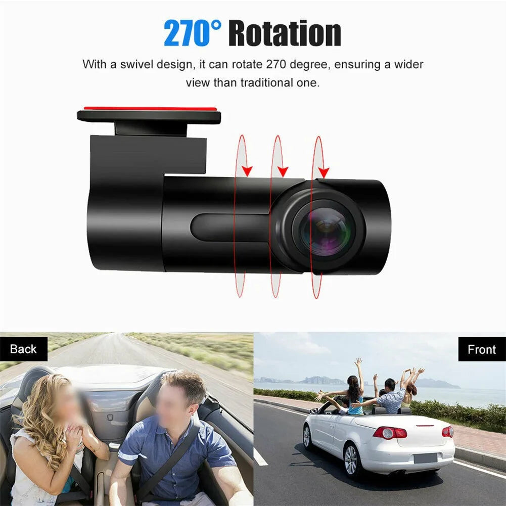 Car Wi-Fi Dash Cam Mini Hidden 1080P