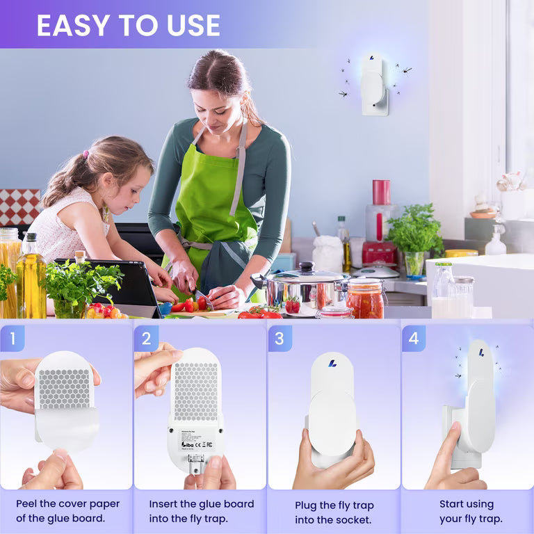 Electric Flying Insect Trap مصيدة كهربائية للحشرات الطائرة