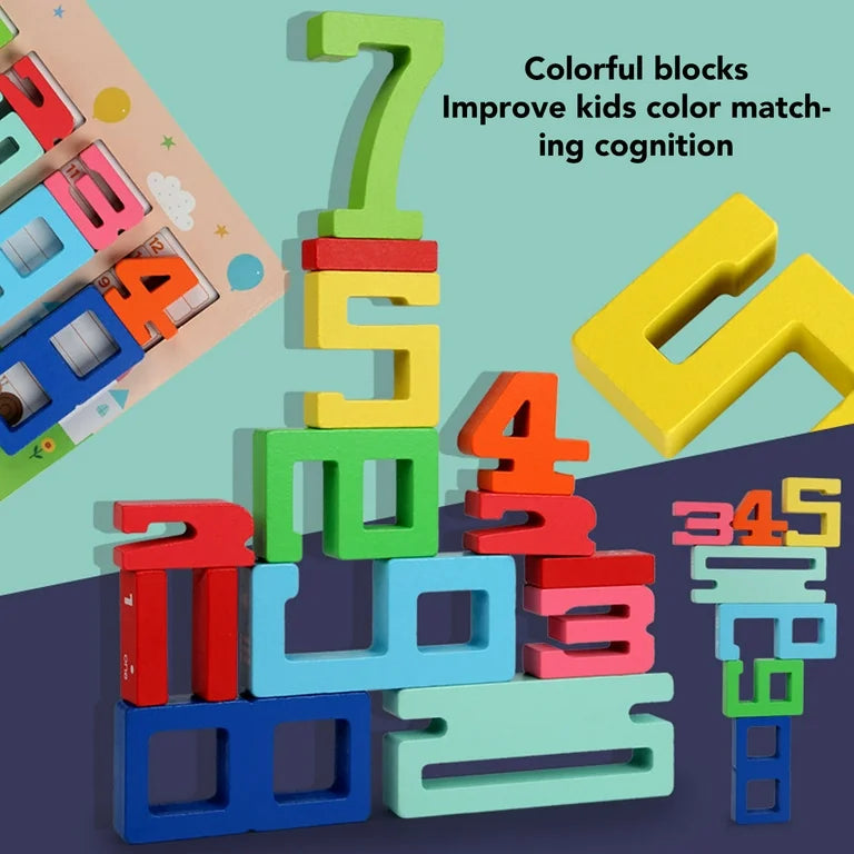 Montessori Numbers Block Educational Toy