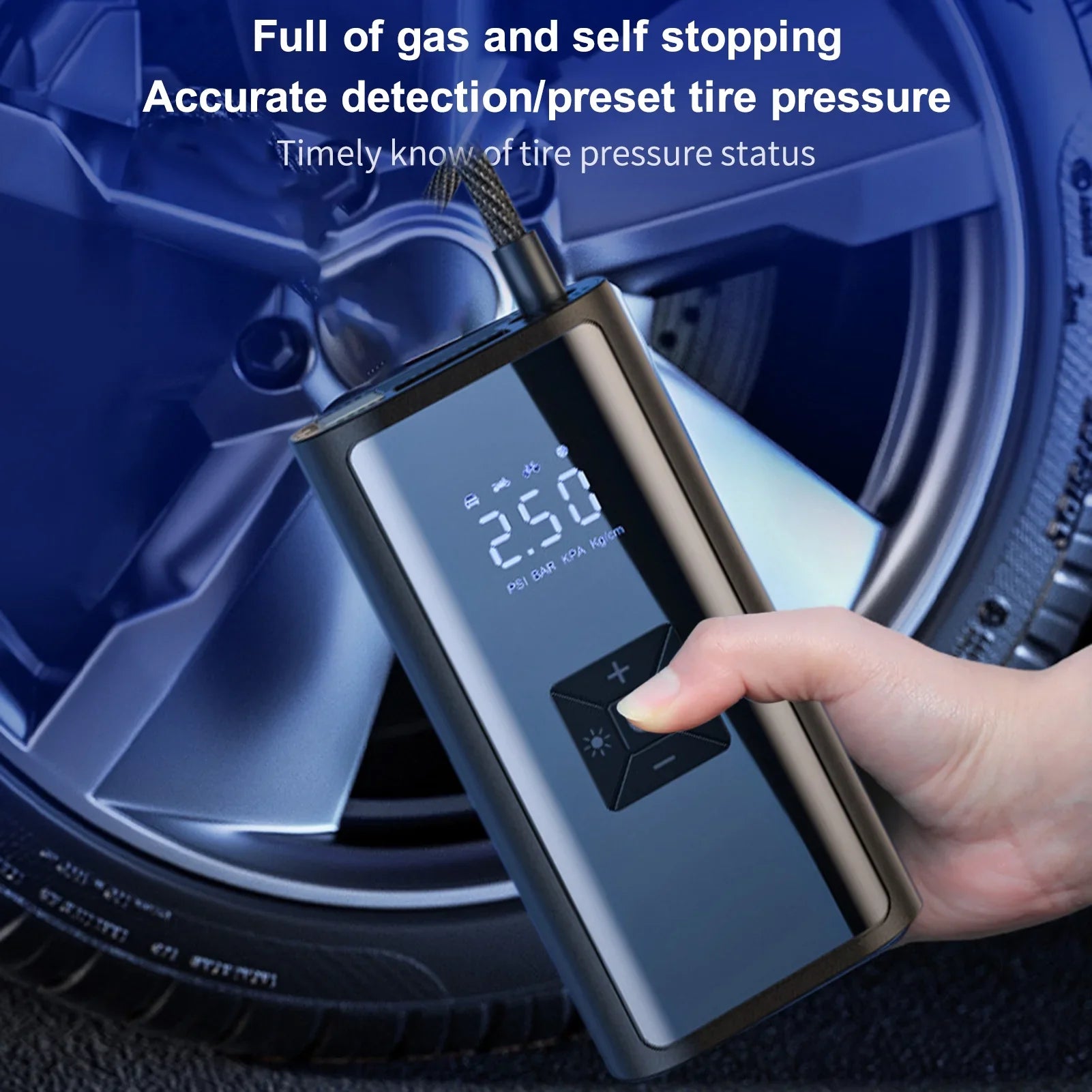 Tire Inflator Portable Air Compressor