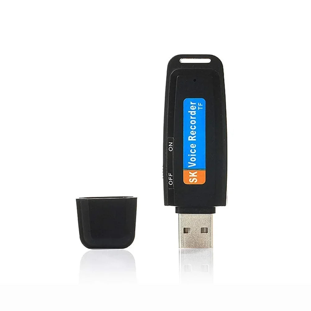 USB Spy Voice Recorder + Memory | مع كرت ذاكرةUSB مسجل الاصوات على شكل