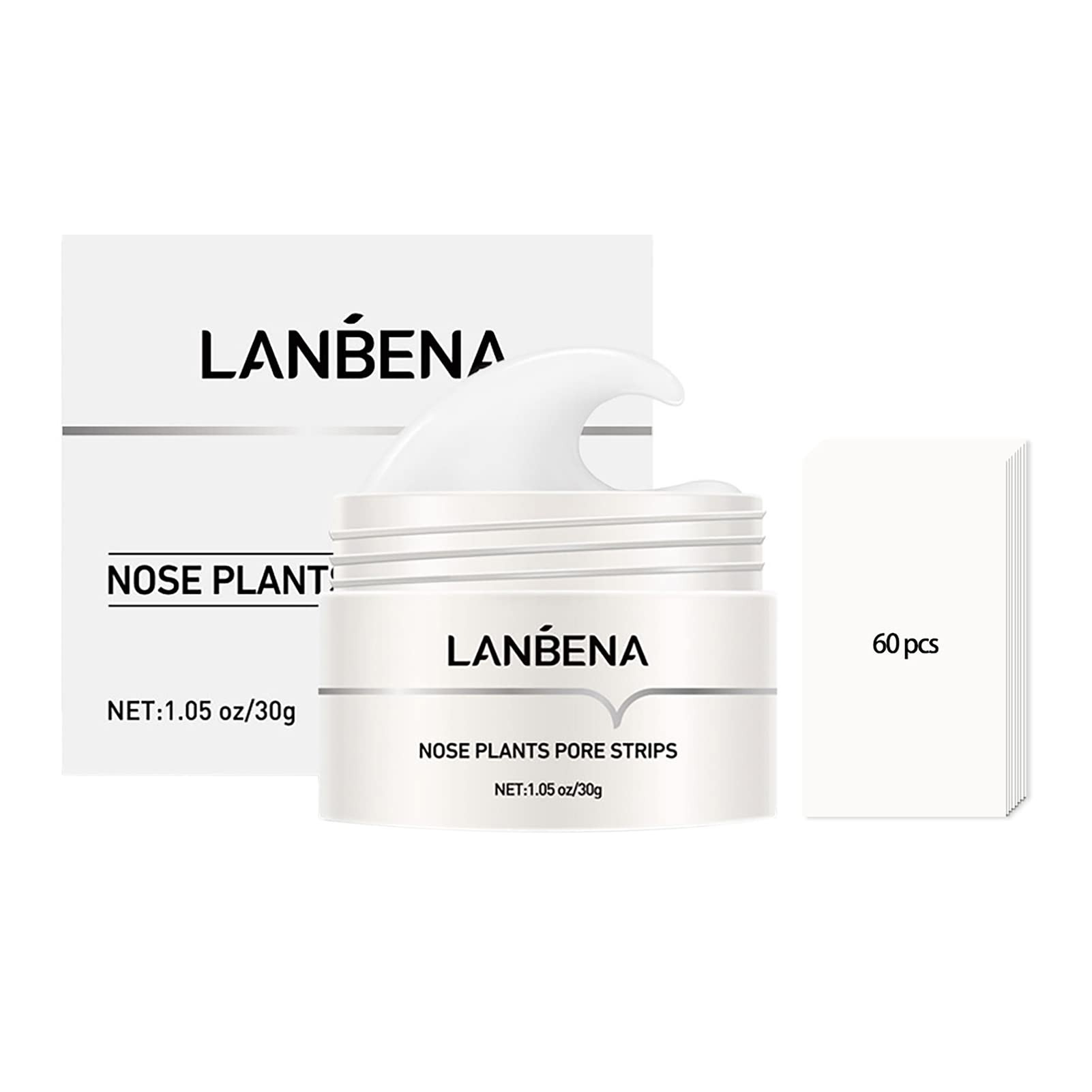LANBENA™ Cream + Pore Strips (60PCS) كريم وشرائط المسام | 60 قطعة