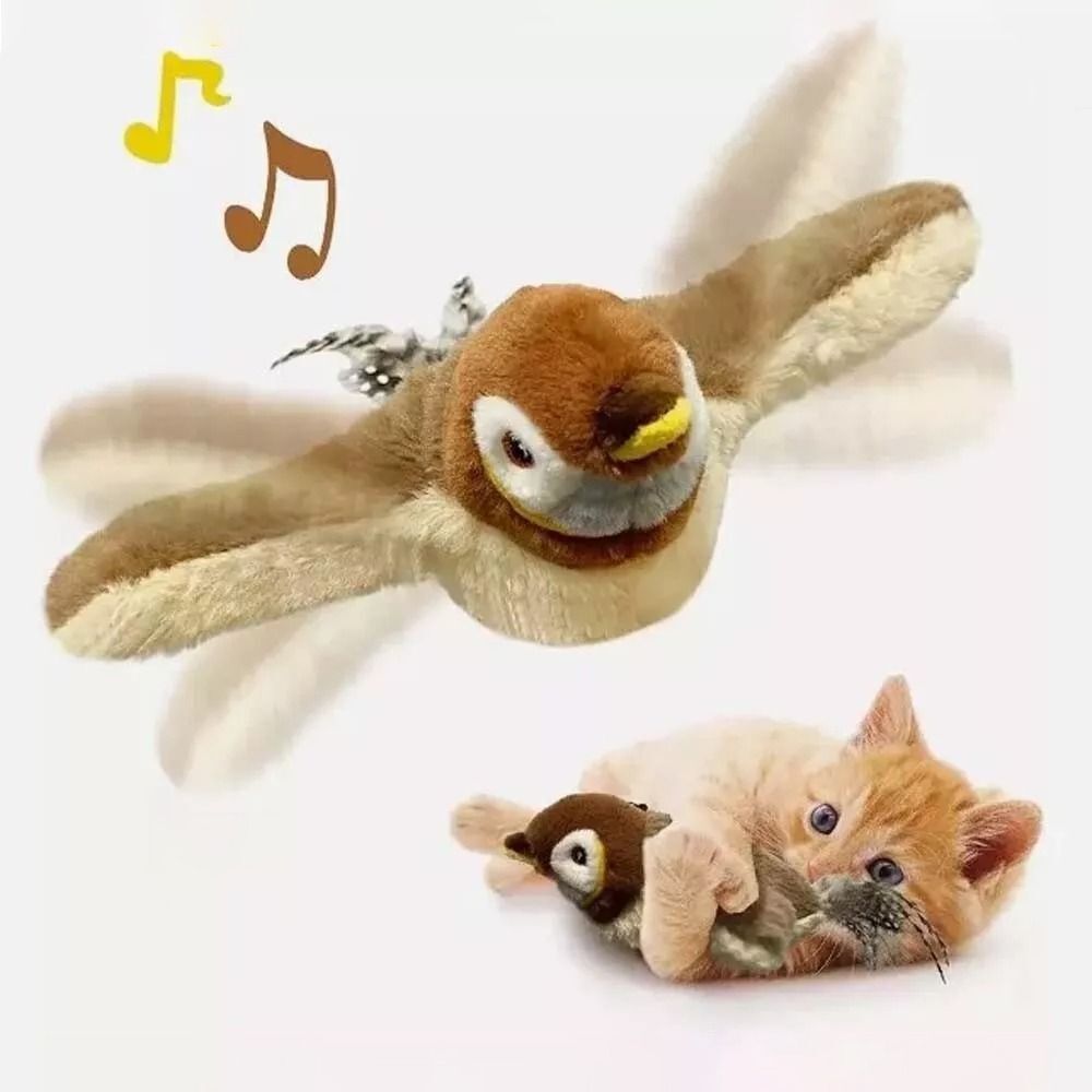 Flapping Bird Cat Toy لعبة طائر متحرك للقطط