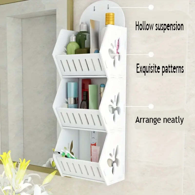 3 LAYER WALL STORAGE RACK