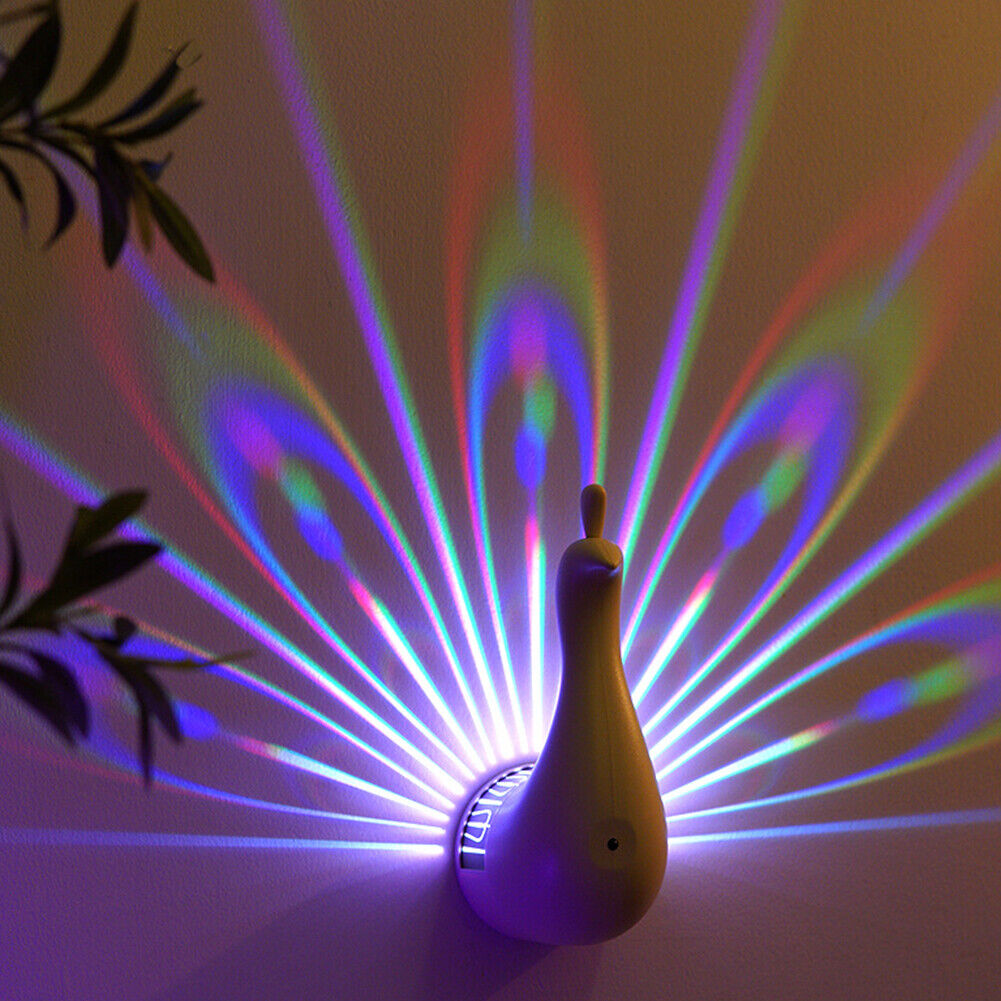 Peacock LED Wall Lamp مصباح جداري بتصميم طاووس