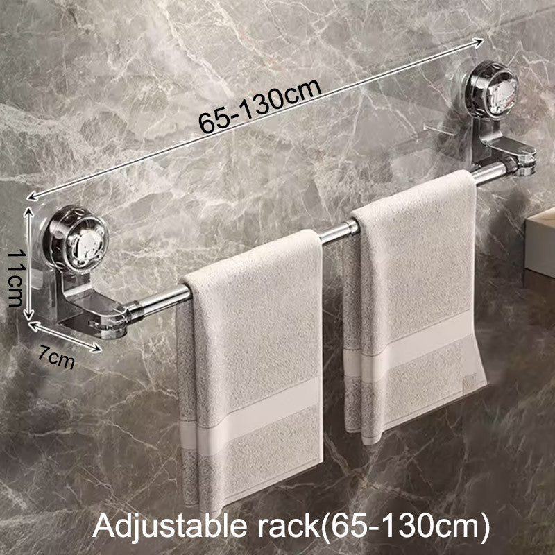 Adjustable Towel Rack – Drill-Free Strong Suction