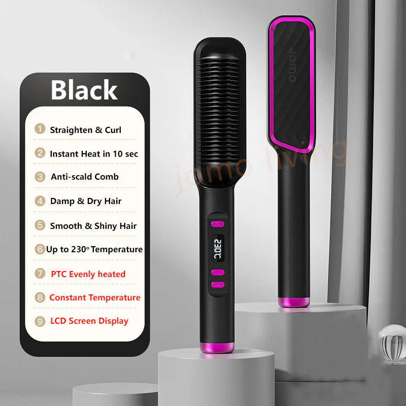 HEATED STRAIGHTENING BRUSH | 2024 New Version