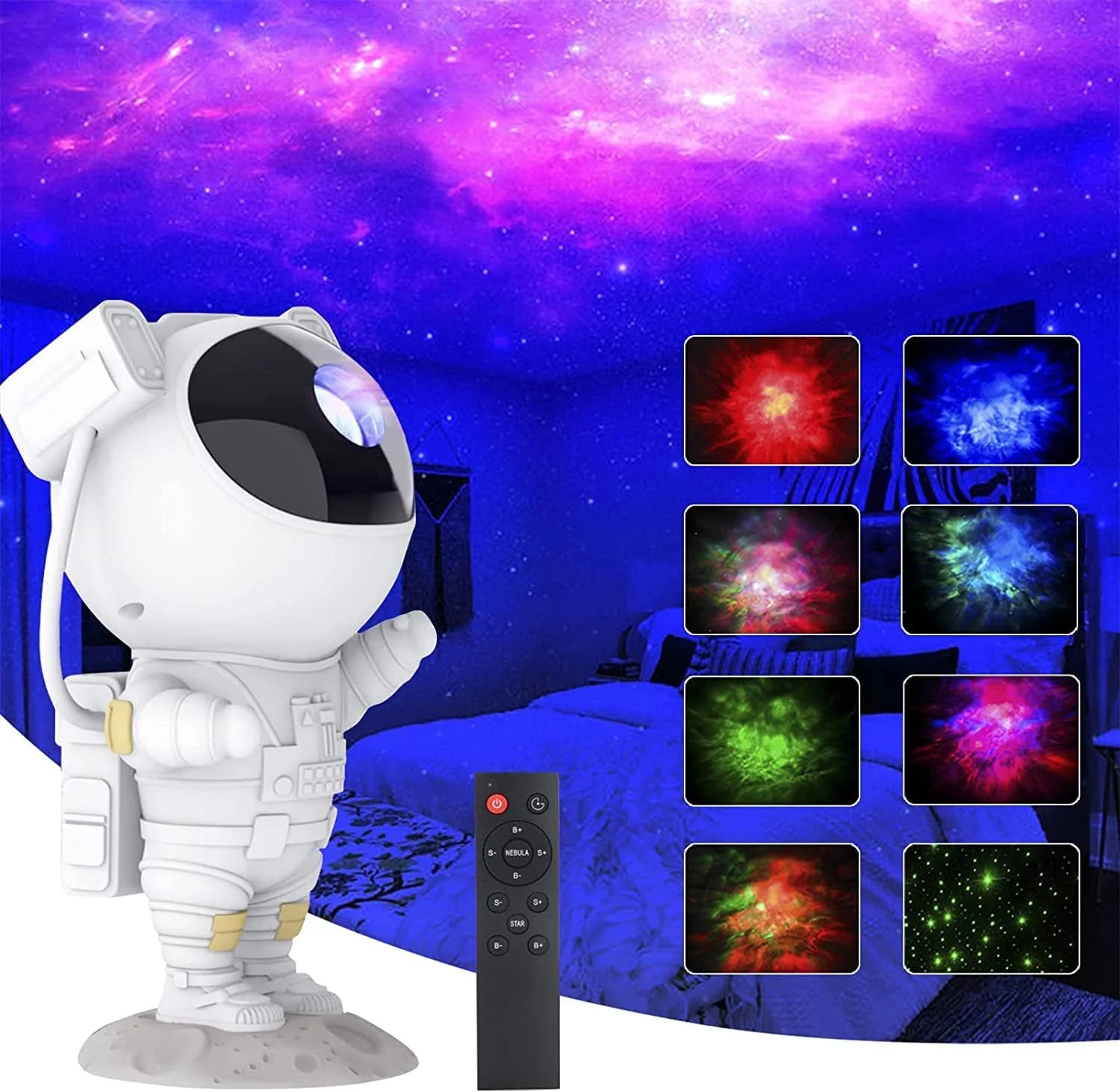 Astronaut Galaxy Star Projector | Big Size