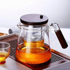 Heat Resistant Glass Teapot With Strainer