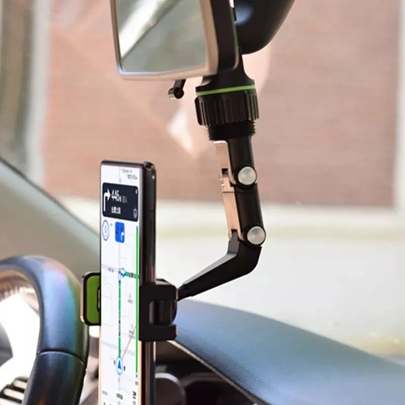 Adjustable  360° Mirror Phone Holder