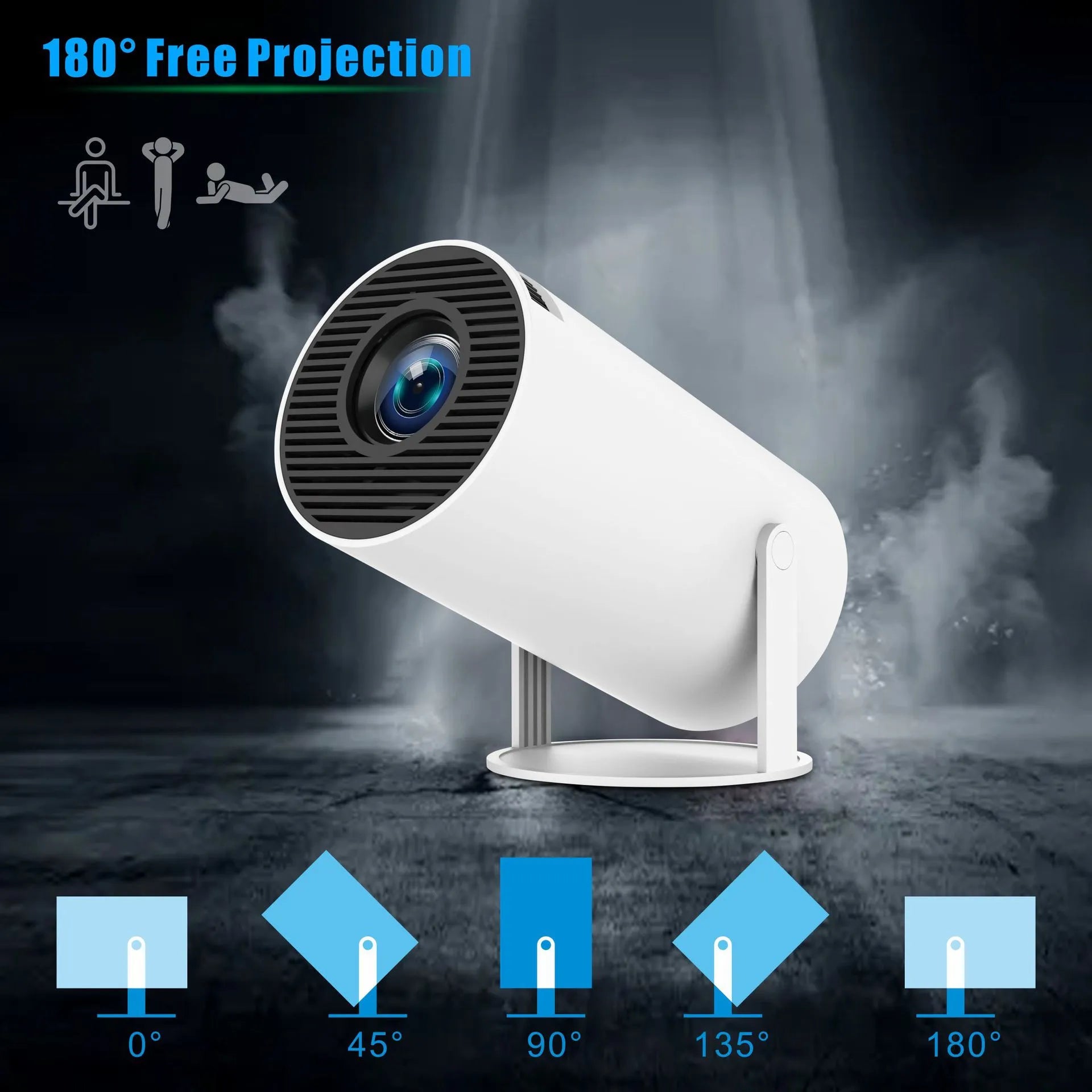 Smart Cinema Smart Projector HD Spotlight WIFI