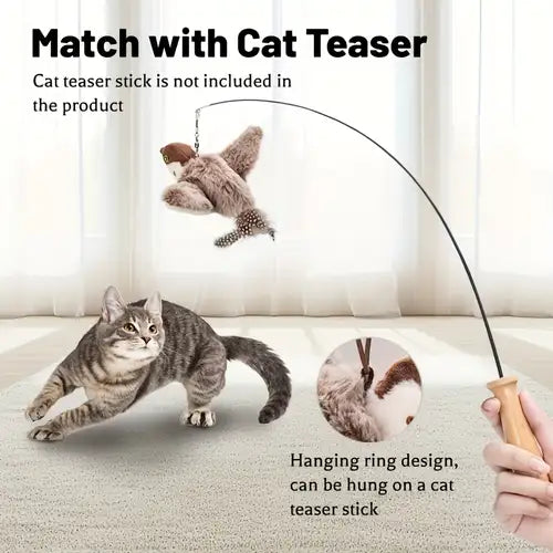 Flapping Bird Cat Toy لعبة طائر متحرك للقطط