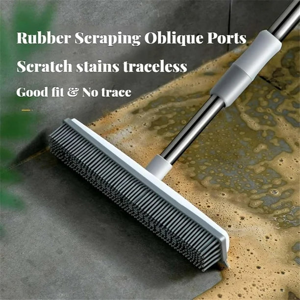Floor Hair Broom Dust Scraper مكنسة أرضية للشعر والغبار