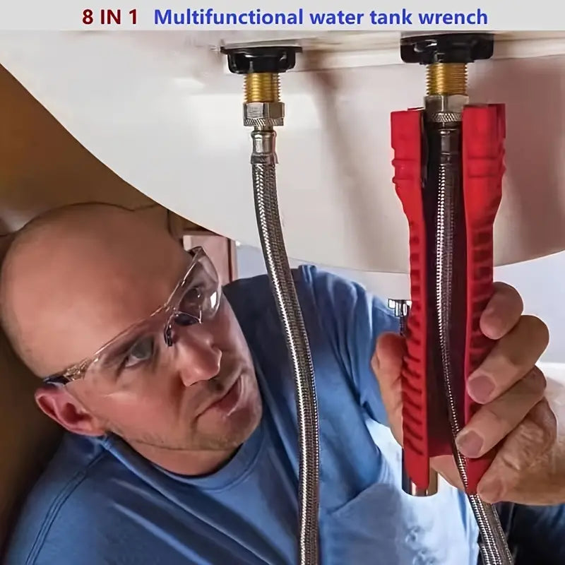 Sink Wrench | 8-in-1 مفتاح ربط الحوض 8 في 1