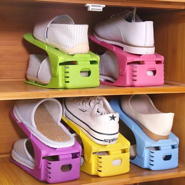 Shoe Organizer Double Layer | 5 Pieces منظم أحذية طبقتين 5 قطع