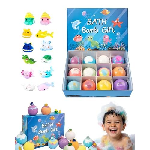 Bath Bombs with Toys (PACK OF 12)