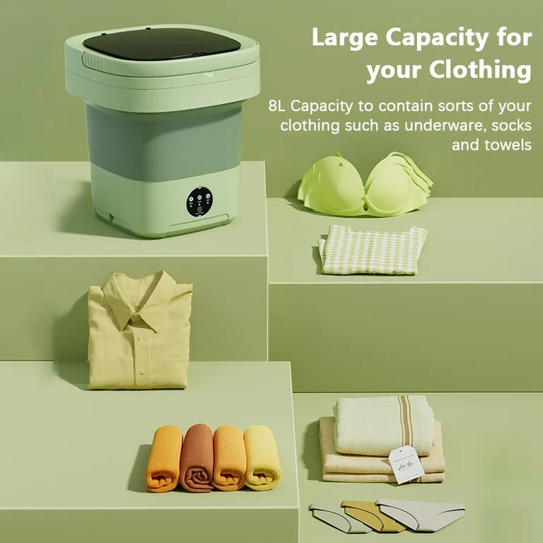 Foldable Washing Machine + Dryer
