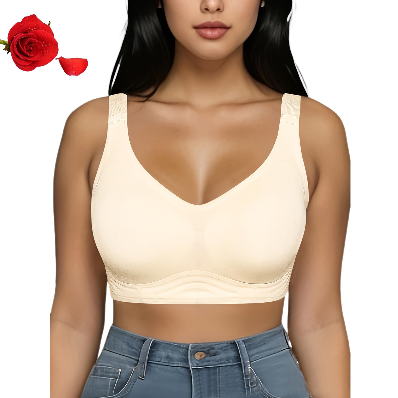 Jelly Wireless Push-Up bra