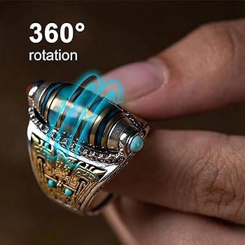 Sterling Rotating Ring
