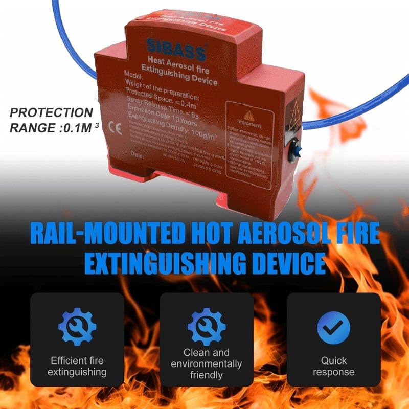 Electrical Panel Fire Extinguisher طفاية حريق للوحات الكهربائية