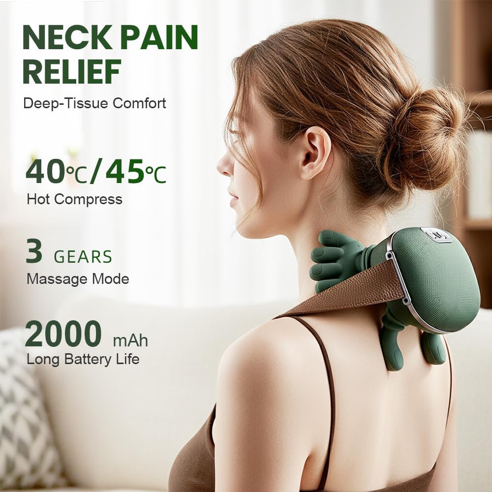 Gripster Heated Neck Massager with bionic hands