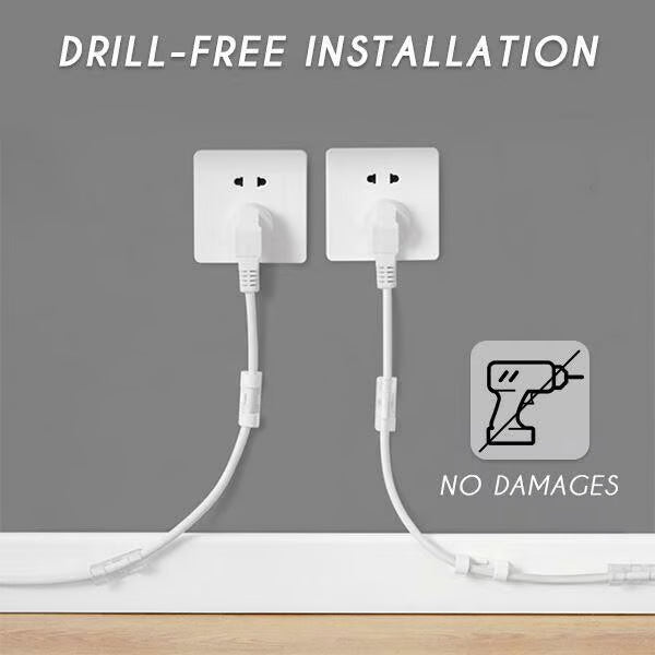 Adhesive Mini Cords Organizer (20 PCS) منظم كابلات لاصق ميني 20 قطعة