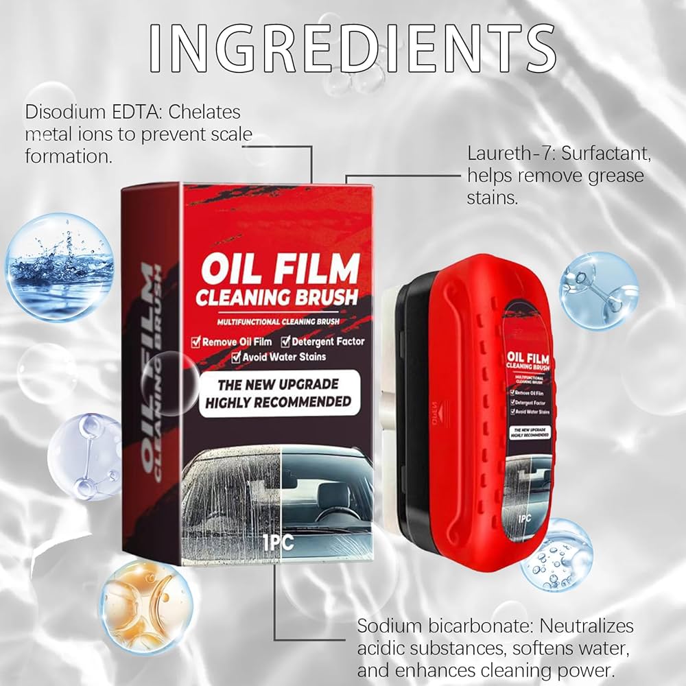 CLARIVOX Windshield Restoration and Oil Removal Brush