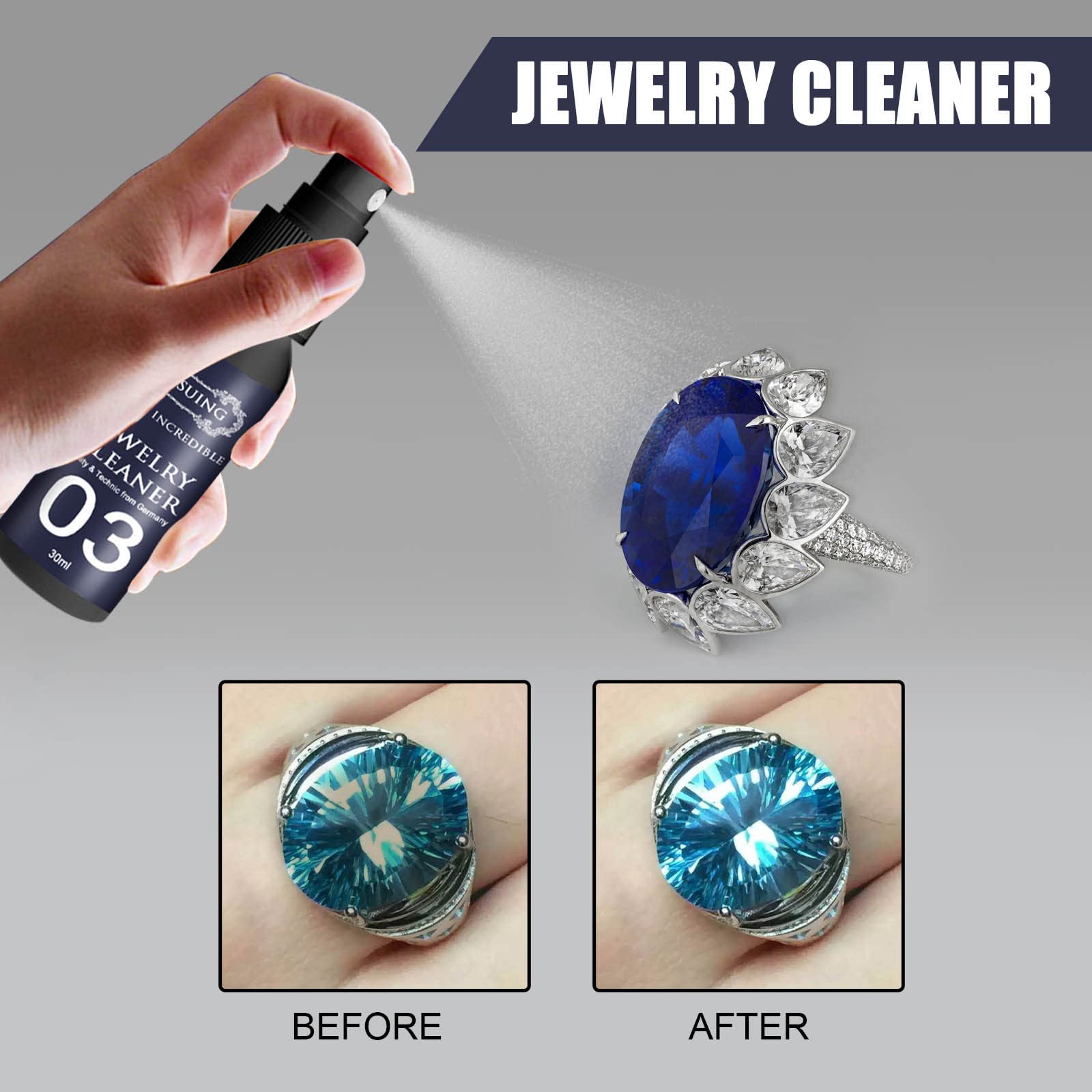 O3 Jewelry Cleaner منظف المجوهرات
