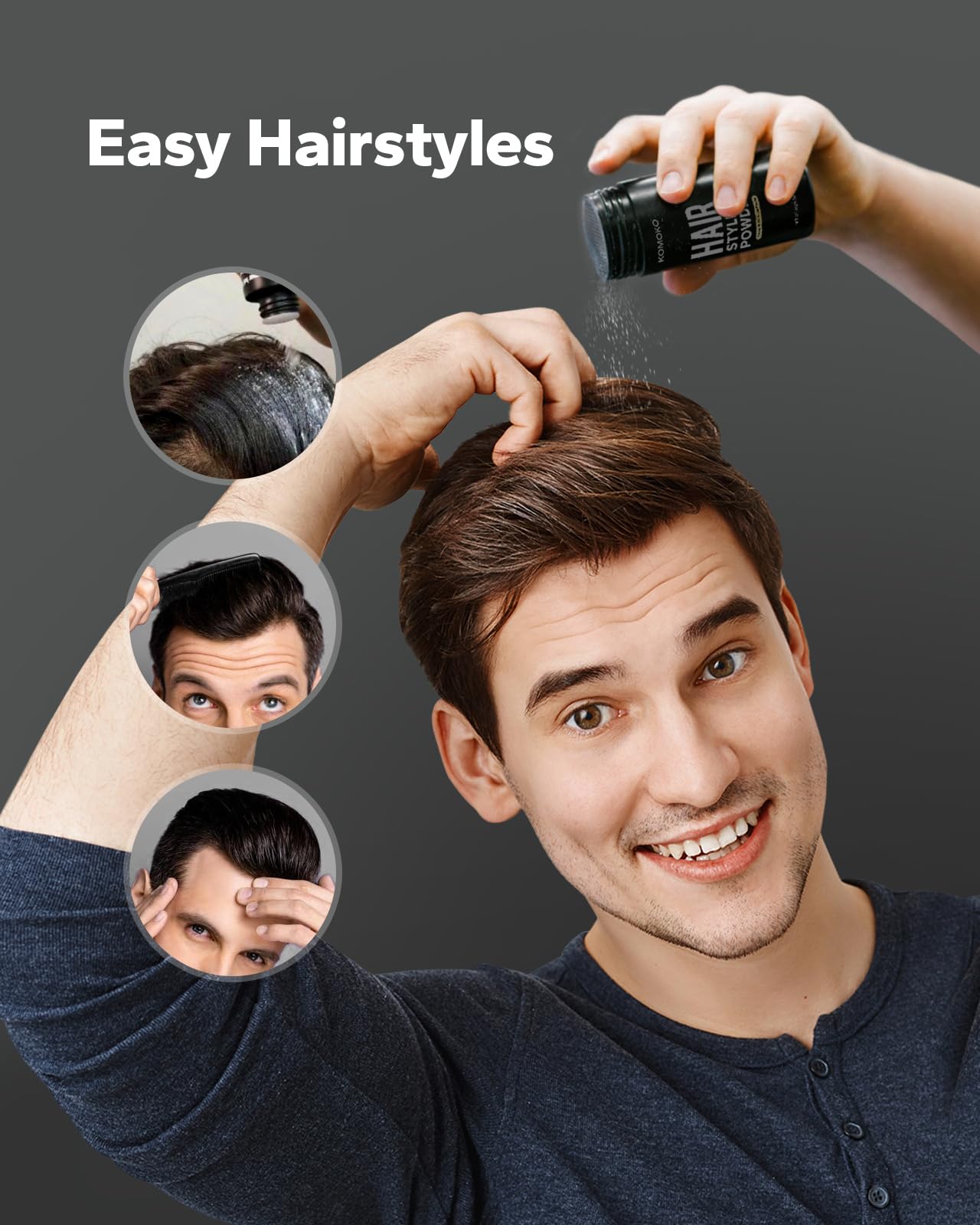 Volume Hair Powder | Unisex بودرة تحضيم الشعر للجنسين