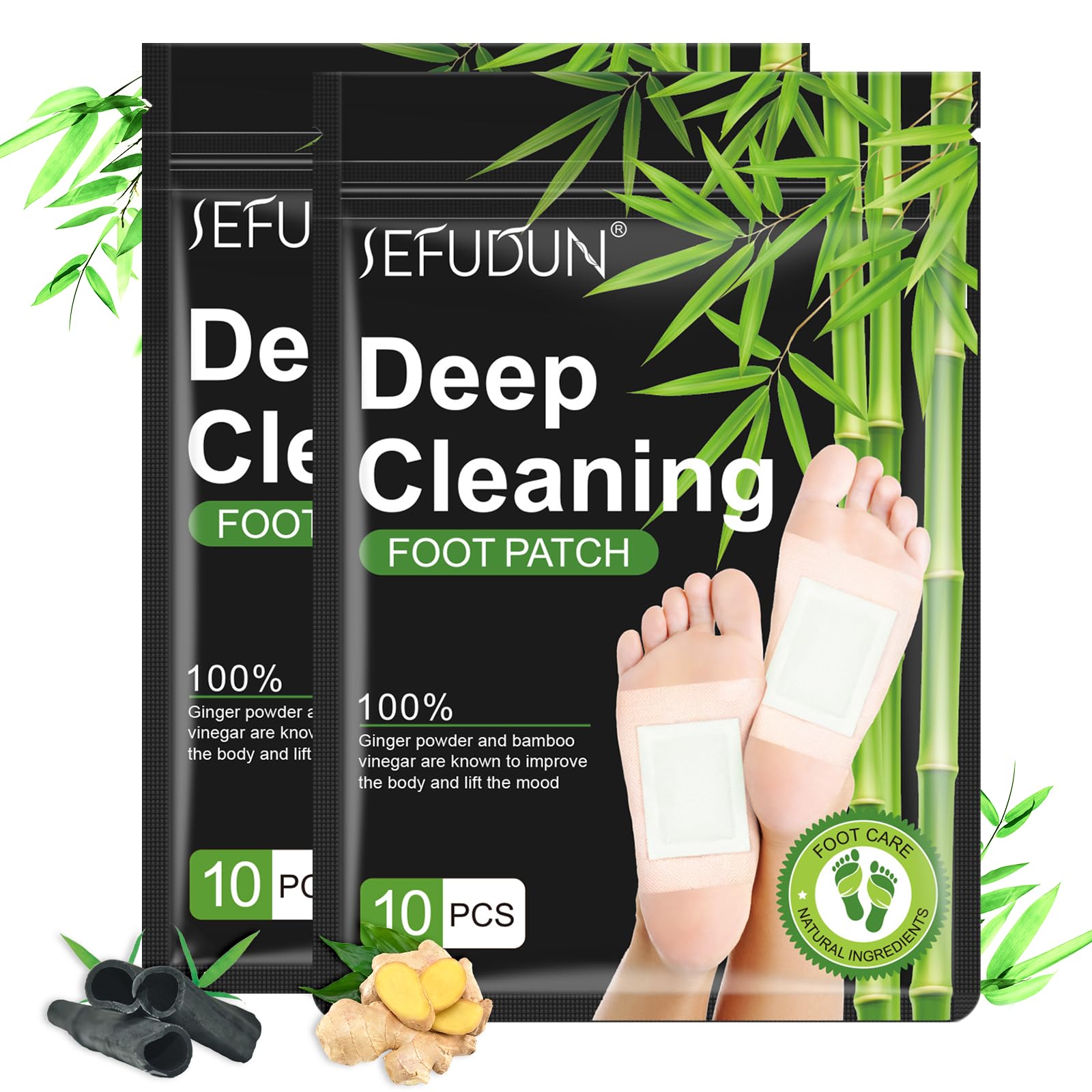 Detox Foot patch 20pcs لصقات تنظيف القدم 20 قطعة