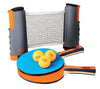 Retractable Table Tennis Net With 2 Rackets