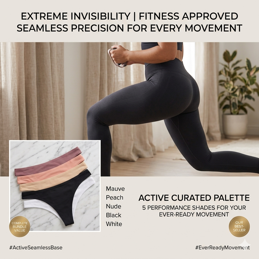 Silky Seamless Thong Shaper (PACK OF 5)