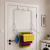 Over The Door Hanger Organizer Drying Rack Aluminium