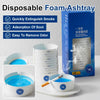 Disposable Foam Ashtray (pack of 25 pcs)